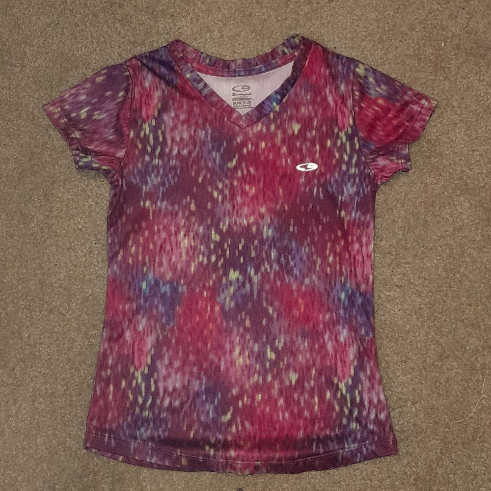 Girls champion shirt, medium size 7/8